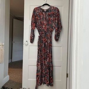 MIDI floral dress h&m
